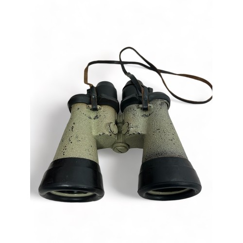 124 - Zeiss, pair of blc (Zeiss) 7x50 Second World War (WWII) German U-Boat Binoculars, serial no 45043, m... 