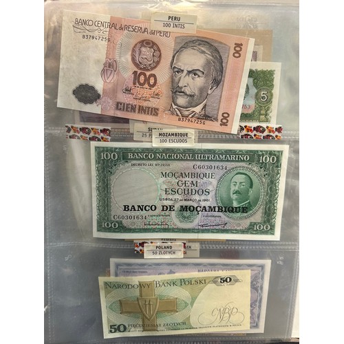 189 - Orbis (DeAgostini) Money of the World collection, generally excellent to good, range of banknotes, p... 