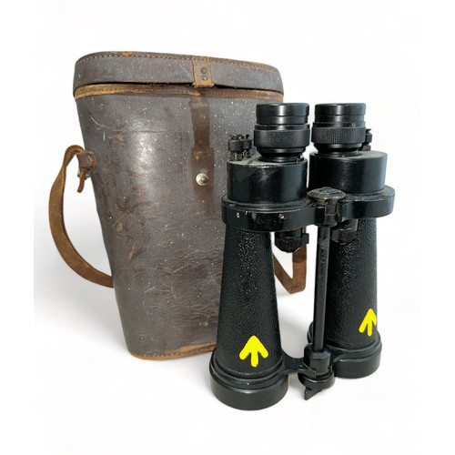 131 - Barr & Stroud CF41 Military Binoculars 7x50 with case. Serial Number 57291. Thought to be Royal Navy