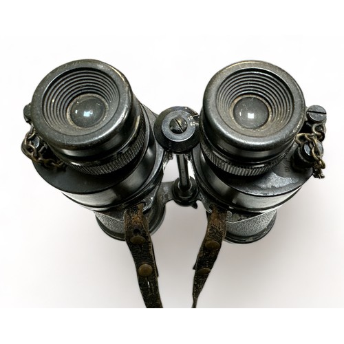 137 - Pair Barr & Stroud Admiralty Binoculars 7x50 CF41. Large yellow arrows on barrels. No case.