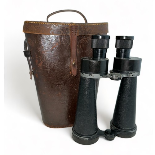 138 - Pair Barr & stroud 7x50 CF30 Binoculars serial number 14923, with Leather case.