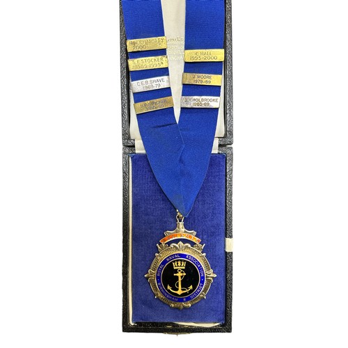 85 - Large silver gilt and enamel neck order for the Chairman, Royal Naval Association Birmingham & Distr... 