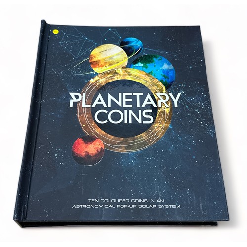 255 - Australia: 2017 Planetary 10 Coin complete set in Pop Up Book, includes Mars coin.