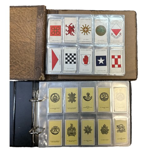 169 - Range of complete and part military cigarette card sets with Player Army, Corps & Divisional Signs 1... 