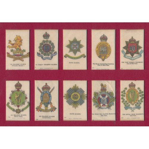 169 - Range of complete and part military cigarette card sets with Player Army, Corps & Divisional Signs 1... 