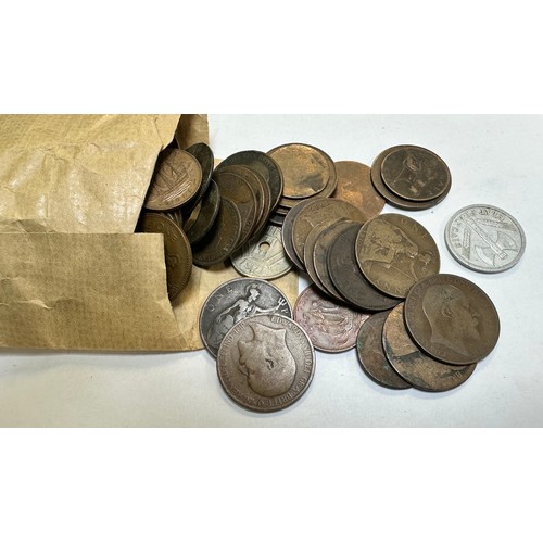 222 - Collection of pre-decimal British coins with pre-47 half crowns (11, including 1889, 1900, 1910), Ge... 