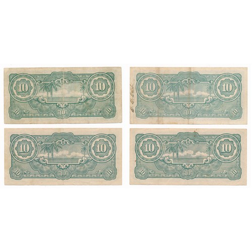 183 - Japanese Government Ten Dollar Banknotes (4).