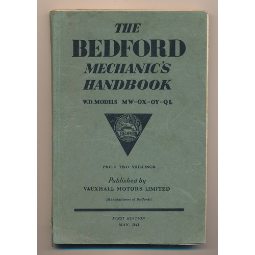 114 - The Bedford Mechanic's Handbook W. D. Models MW-OX-OY-QL. Written and produced for Army Mechanics. I... 