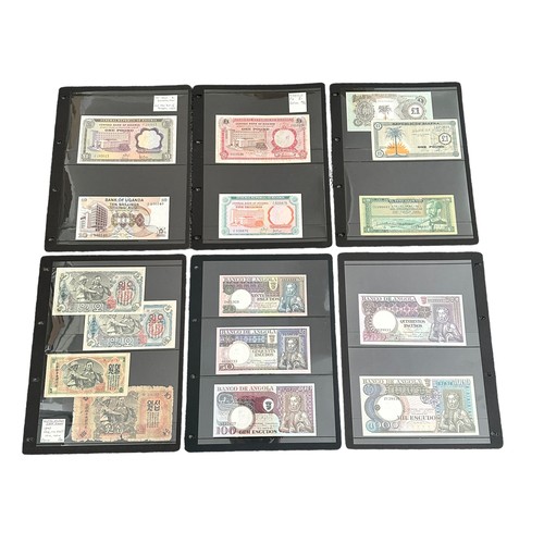 175 - World banknotes (61), in mixed condition with many better, including interesting examples from Angol... 