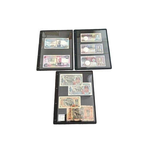 175 - World banknotes (61), in mixed condition with many better, including interesting examples from Angol... 