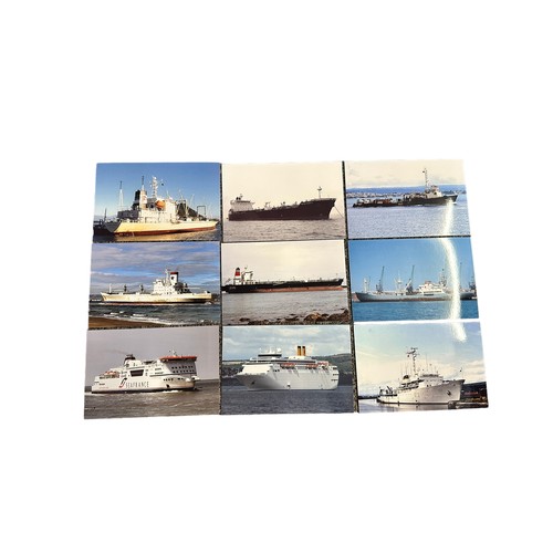 90 - Collection of 1000 colour maritime photographs depicting merchant navy vessels including cargo ships... 