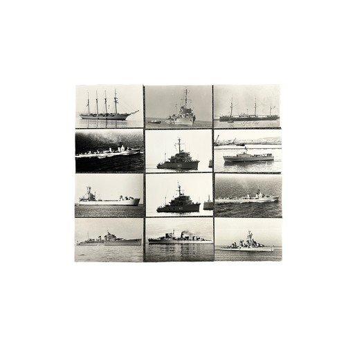 92 - Collection of 900 black and white maritime photographs depicting ships from the 19th & 20th Century ... 