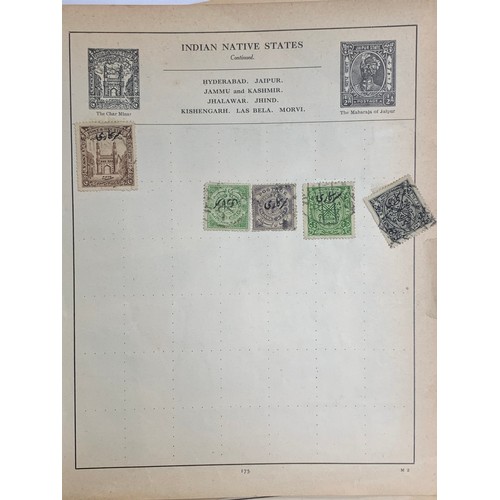 171 - India, small early to modern range on loose leaves, to include; 1865 issues to 8a U, 1874 9p (2) & 1... 