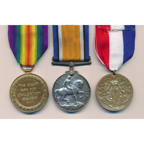 21 - First World War – British War & Victory Medal pair awarded to SE- 28212 PTE T. B. PARKES. A. V. C. A... 