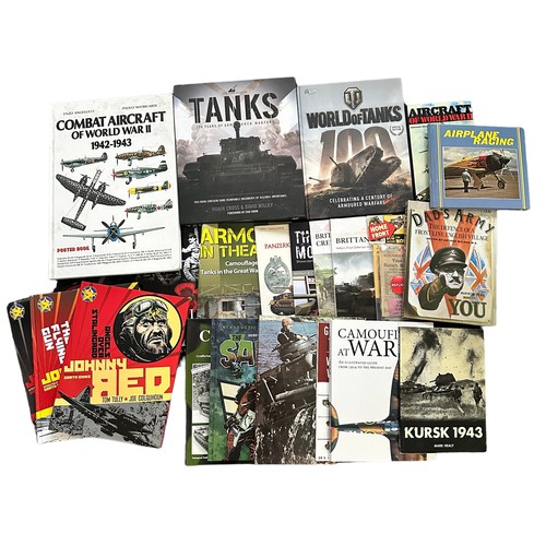 169A - Collection Of Military Reference Books & Magazines. Books on a range of topics including Tanks, Airc... 