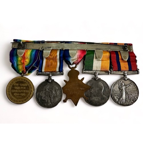 1 - Boer War - Medal group to include; 1899 QSA 3 clasps Cape Colony, Orange Free State, Transvaal engra... 