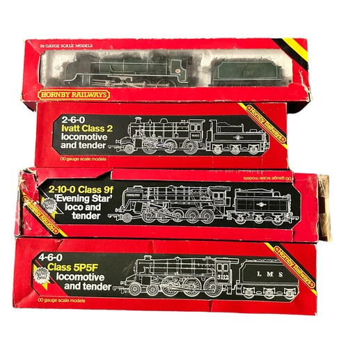 443 - Hornby locomotive collection, with Nos. R065, R154, R857 and R061, generally excellent in good or be... 