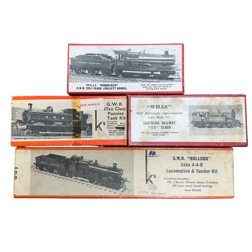 400 - Kit-built and part-built locomotives, with Wills Finecast Southern No. E5 and GWR No. 2251, Keyser G... 