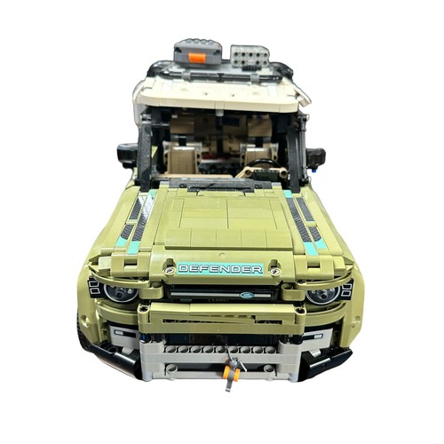 15 - Lego Technic Land Rover Defender (2020 model) No. 42110, generally excellent built example with inst... 