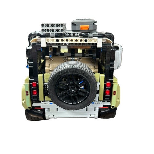 15 - Lego Technic Land Rover Defender (2020 model) No. 42110, generally excellent built example with inst... 