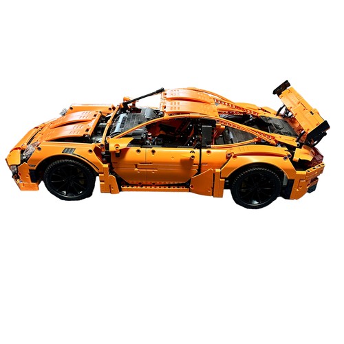 17 - Lego Technic Porsche 911 GT3 RS (2016) No. 42056, generally excellent built example with instruction... 