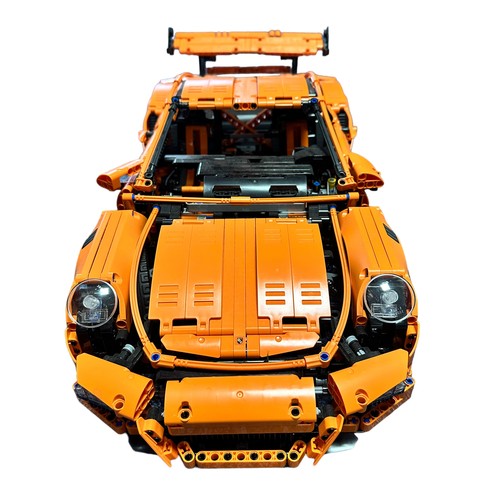 17 - Lego Technic Porsche 911 GT3 RS (2016) No. 42056, generally excellent built example with instruction... 