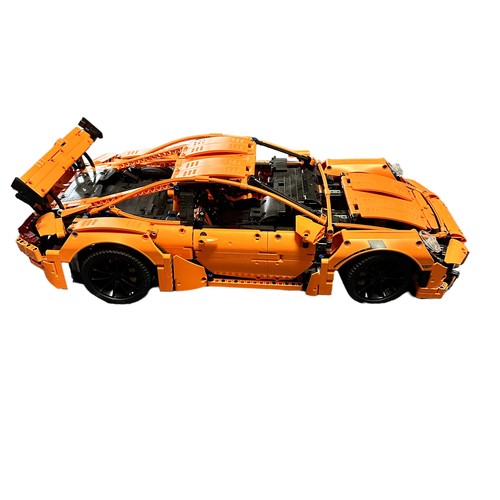 17 - Lego Technic Porsche 911 GT3 RS (2016) No. 42056, generally excellent built example with instruction... 