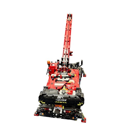 14 - Lego Technic Rough Terrain Crane No. 42082, built example (without box) approx. Height 100cm (39 inc... 