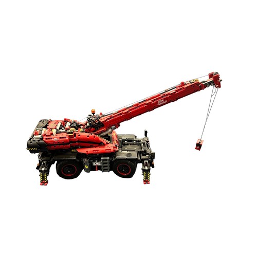 14 - Lego Technic Rough Terrain Crane No. 42082, built example (without box) approx. Height 100cm (39 inc... 