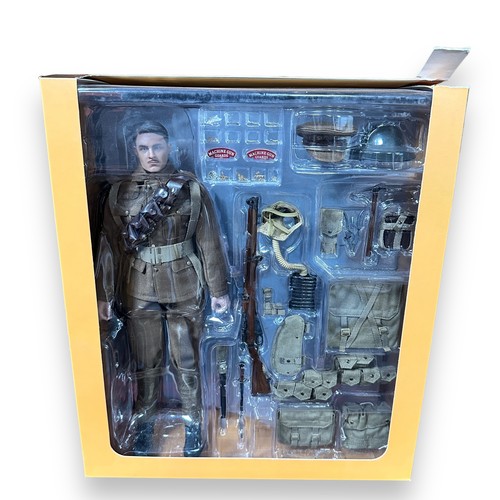 68 - DID WWI British Infantry Albert Brown No. B-11001, 1/6th scale (approx. H30cm) dressed action figure... 