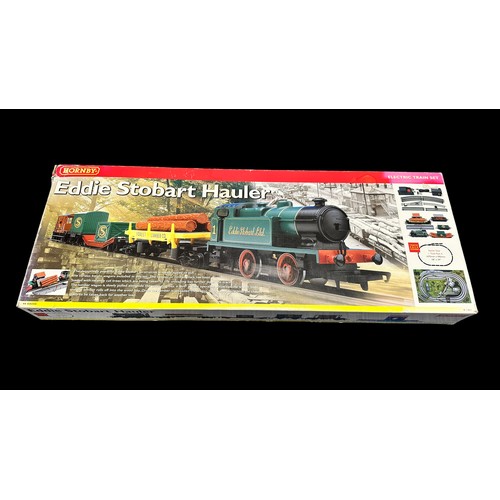 473 - Hornby Eddie Stobart Hauler set No. R1061, generally excellent in  good plus box with inner polystyr... 