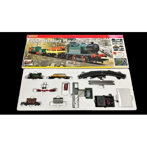 473 - Hornby Eddie Stobart Hauler set No. R1061, generally excellent in  good plus box with inner polystyr... 