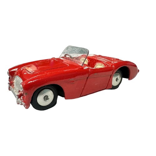 164 - Corgi Austin Healey red with cream seats No. 300, generally excellent in good plus box. Contents unc... 