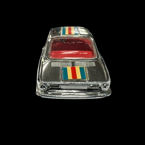 179 - Corgi Simca 1100 Competition chrome with red interior, race #8  No. 315, generally excellent in good... 