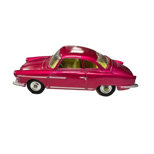 180 - Corgi NSU Prinz Sport cerise with lemon interior and shaped hubs No. 316, generally excellent in goo... 