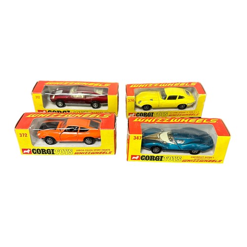 286 - Corgi Whizzwheels collection, generally excellent in excellent to good plus window boxes, with Lanci... 