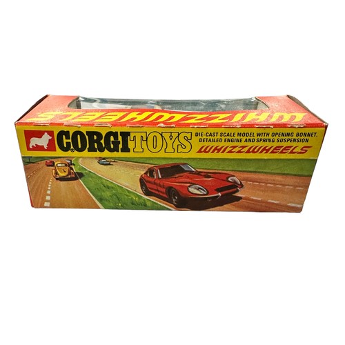 280 - Corgi Whizzwheels Marcos 3 Litre  pearlescent white with grey sunroof No. 377, generally excellent i... 