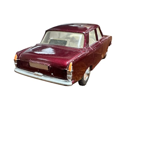 146 - Corgi Rover 2000 metallic maroon with cream interior No. 252, generally excellent in good plus to go... 