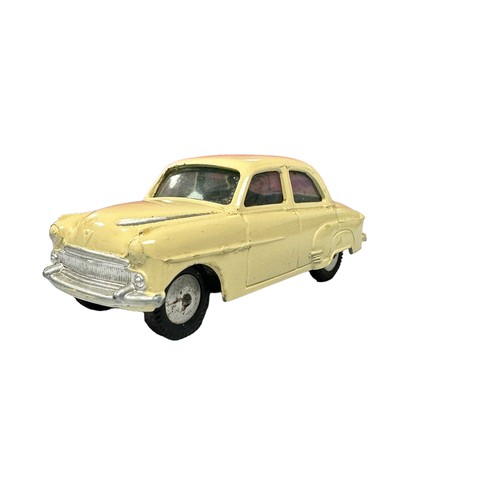 107 - Corgi Vauxhall Velox cream No. 203, generally good plus to good (some paint touch up & corrosion to ... 