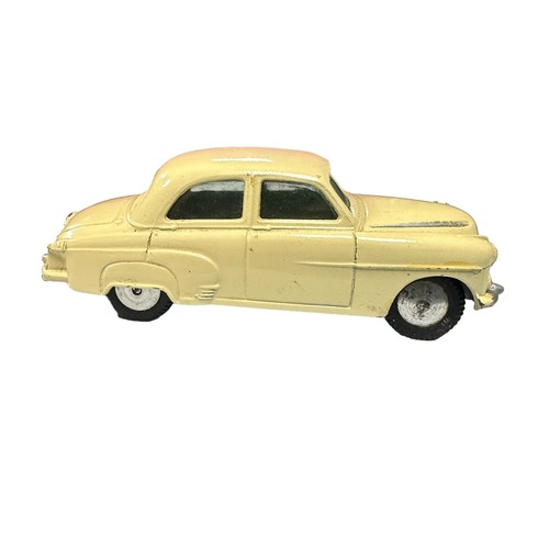 107 - Corgi Vauxhall Velox cream No. 203, generally good plus to good (some paint touch up & corrosion to ... 