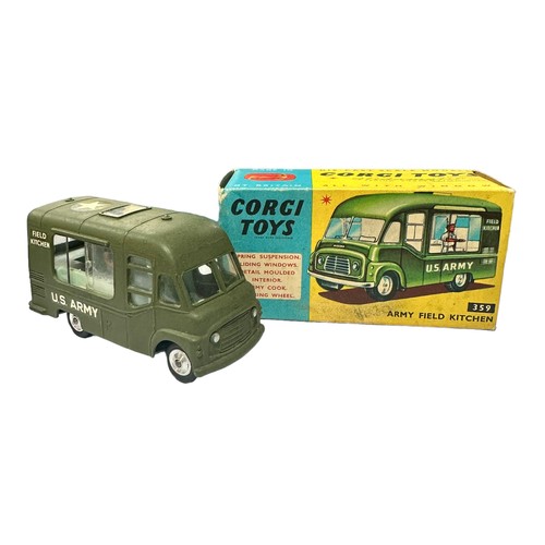 208 - Corgi Army Field Kitchen No. 359, generally excellent to good plus (decal deterioration) in good plu... 