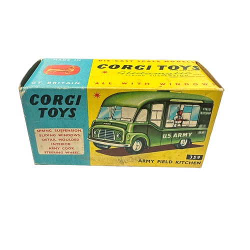 208 - Corgi Army Field Kitchen No. 359, generally excellent to good plus (decal deterioration) in good plu... 