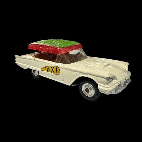 215 - Corgi Ford Thunderbird Bermuda Taxi No. 430, generally excellent to good plus in good plus box (penc... 