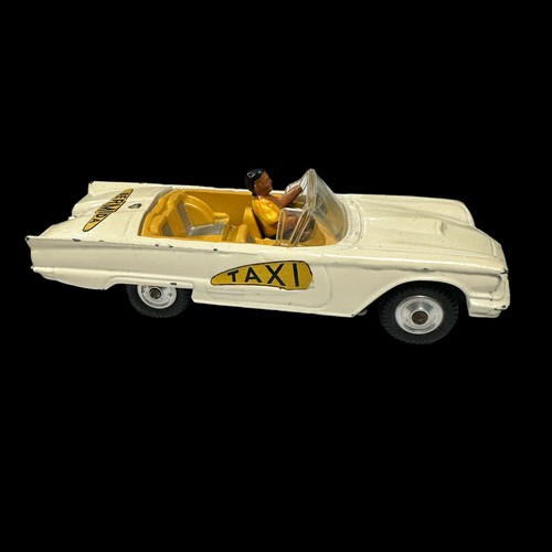 215 - Corgi Ford Thunderbird Bermuda Taxi No. 430, generally excellent to good plus in good plus box (penc... 