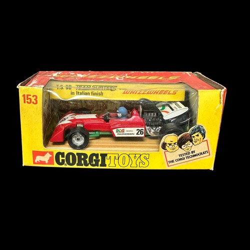 93 - Corgi 1/36th scale F1 motor racing trio, generally excellent in good fair window boxes (some tears, ... 