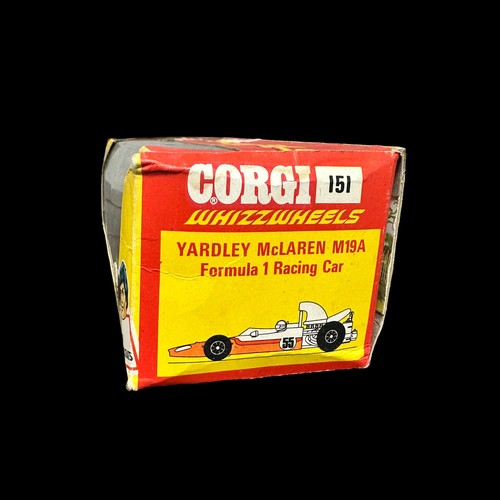 93 - Corgi 1/36th scale F1 motor racing trio, generally excellent in good fair window boxes (some tears, ... 