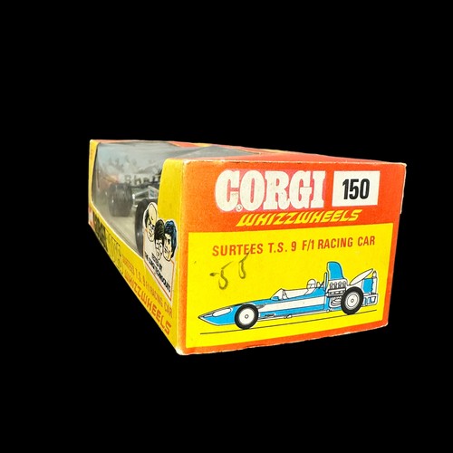 93 - Corgi 1/36th scale F1 motor racing trio, generally excellent in good fair window boxes (some tears, ... 