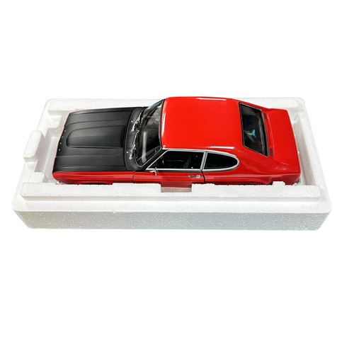 Minichamps 1/18th scale 1970 Ford Capri RS red with black Minichamps 1/18th scale 1970 Ford Capri RS red with black