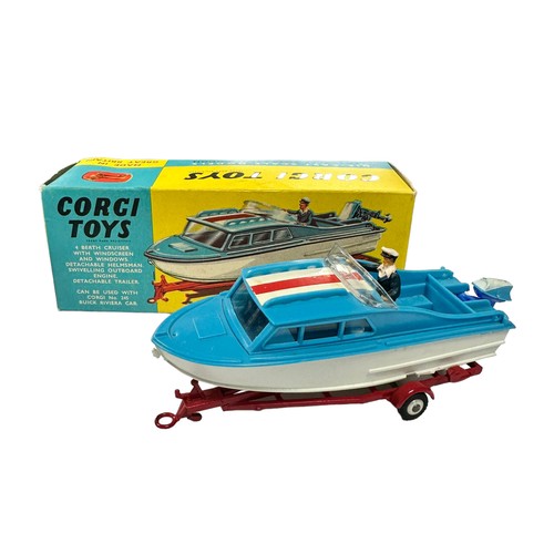 99 - Corgi Dolphin 20 Cruiser on Wincheon Trailer No. 104, generally excellent in excellent to good plus ... 