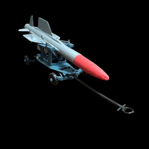 201 - Corgi Thunderbird Guided Missile with trolley No. 350, generally excellent (missile rubber nose inta... 